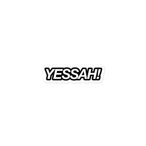 YESSAH! TEXT STICKER