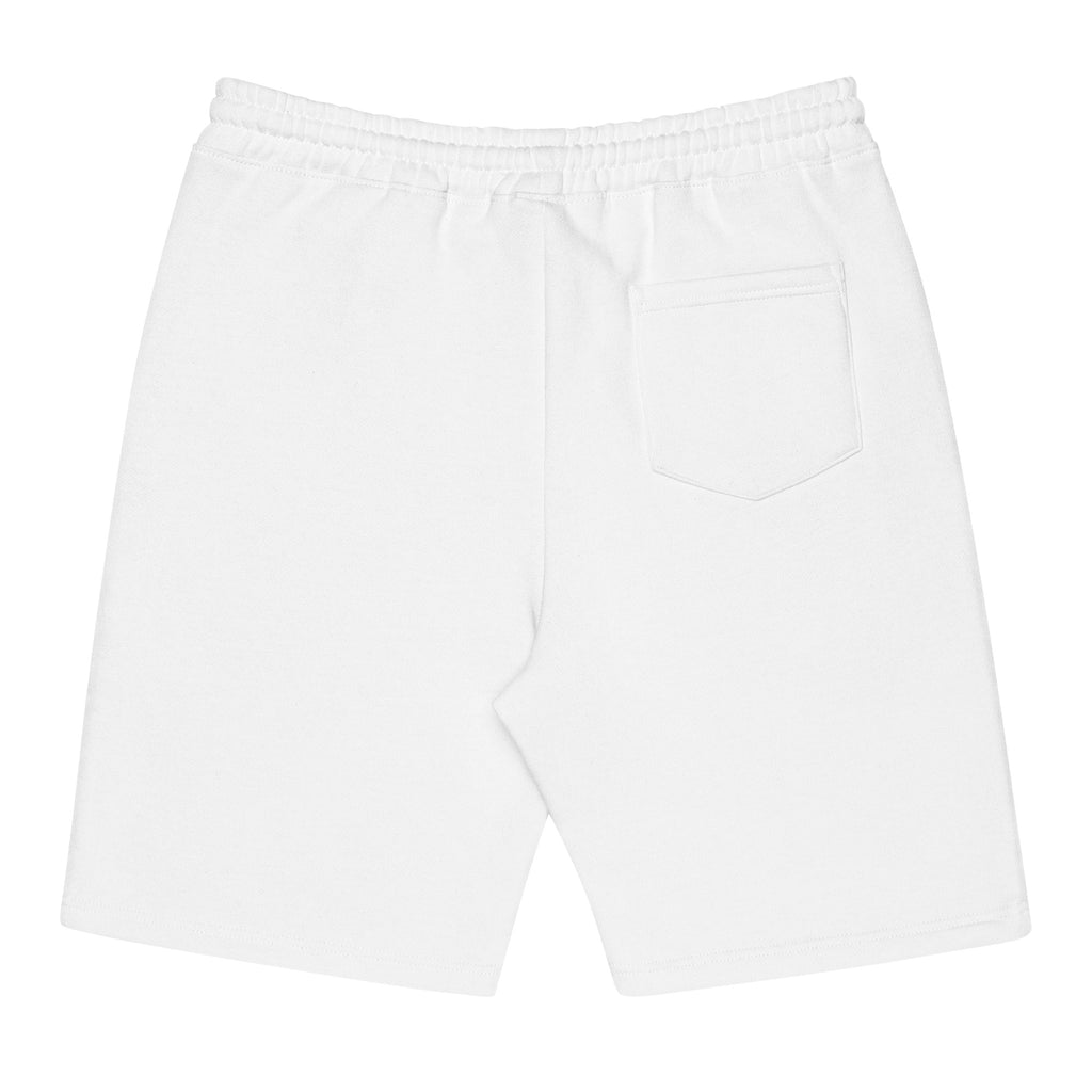 Plain hot sale fleece shorts